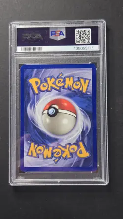 PSA 8 Slowpoke 55/62 Fossil 1st Edition Common Pokemon 1999 - Image 2