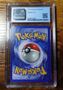 Ninetales 12/102 Square Cut CGC 9 Base Set Error Pokemon Card - Image 2