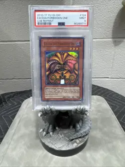 Yugioh Exodia The Forbidden One LOB-124 2010-2017 Ultra Rare PSA 9 Mint - Image 1