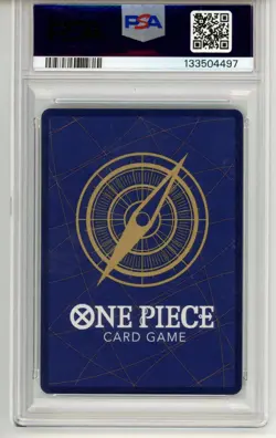 PSA GEM MT 10 One Piece Trafalgar Law (119) (Parallel) OP10-119 Royal Blood Foil - Image 2