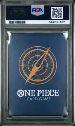 2022 One Piece Japanese Champ Set Purchase Bonus #001 Monkey D Luffy PSA 10 - Image 2