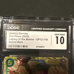 one piece op12 118 jewelry bonney CGC 10 - Image 2