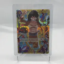 One Piece Monkey D. Luffy SEC OP09-119 Emperors in the New World NM - Image 1