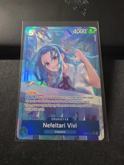 One Piece Nefeltari Vivi Eb03-024 SR* Alt - Image 1
