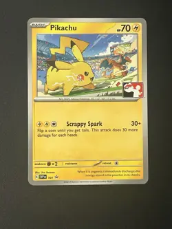 Pokemon Pikachu 101 Leauge and Championship Promo Pokemon Card Near Mint English - Image 1