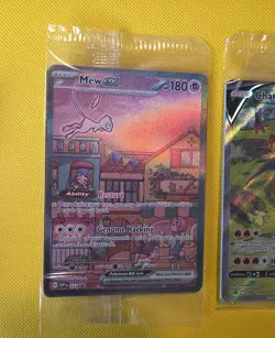 Charizard UPC Promos + Mew ex Ultra Premium Collection Promo Cards SEALED - Image 2