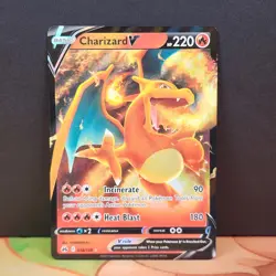 Charizard V 018/159 Crown Zenith Full Art Sword & Shield Pokemon TCG - Image 1