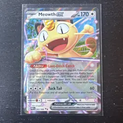 Meowth EX 062/088 Pokemon TCG : Perfect Order NM - Image 1