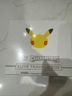 Pokemon Celebrations Elite Trainer Box (ETB) Factory Sealed - Image 1