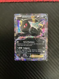 Umbreon EX - 55/124 - Ultra Rare MP Pokemon - Image 1