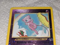 Vintage Pokemon Southern Islands Mew Reverse Holo 1/18 - Image 4