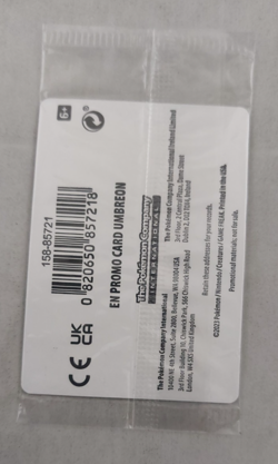 Umbreon 130/197 - Gamestop Promo - Pokemon Reverse Holo - NM Near Mint - Sealed - Image 2