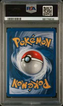 Pokemon TCG PSA 8 Slowking Reverse Holo Southern Islands Rare Swirl! WOTC - Image 2