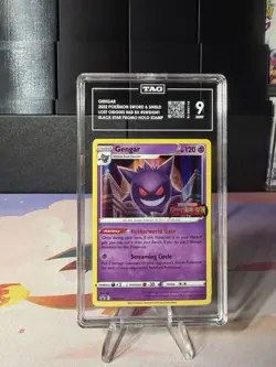 Pokemon Swsh Gengar Lost Origin Prerelease Black Star Promo 241 TAG 9 - Image 1