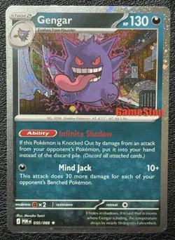 Gengar 050/088 Gamestop Stamped Promo - Pokemon TCG: Perfect Order - NOT SEALED - Image 1