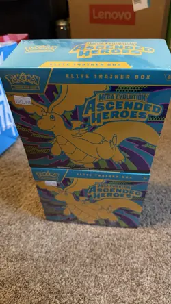 Pokemon TCG Mega Evolution Ascended Heroes Elite Trainer Box ETB Sealed NEW - Image 1