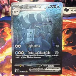 Pokemon TCG Golisopod EX SV04 246/182 Special Illustration Rare Holo 270 HP - Image 1