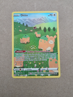 DITTO GG22/GG70 CROWN ZENITH GALARIAN GALLERY Full Art Pokemon TCG - Image 1