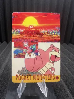 Pokemon Vintage Pocket Monsters Vending HOLO Prism Sticker 1999 Nintendo Japan - Image 1