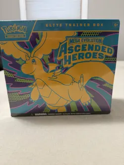 Pokemon Mega Evolution Ascended Heroes Elite Trainer Box Booster Promo English - Image 1