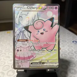 Lillie's Clefairy ex 173/159 Sv09: Journey Together Pokemon TCG - Image 1
