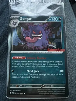 Pokemon TCG Gengar Perfect Order GameStop Stamp Sealed Promo - Image 1