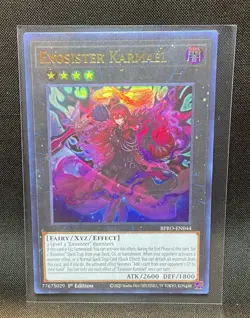✨⚔ Exosister Karmael BPRO-EN044 – Ultra Rare Yu-Gi-Oh! BURST PROTOCOL - WOW⚔✨ - Image 1
