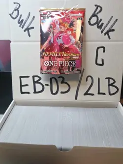 ONE PIECE HEROINES EDITION BULK EB-03 CARDS, OVER 2LB OF NM CARDS - Image 5