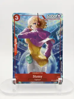 One Piece English Stussy Alt ART Parallel ST21-006 Starter Deck EX GEAR 5 NM - Image 1