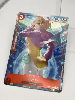 One Piece English Stussy Alt ART Parallel ST21-006 Starter Deck EX GEAR 5 NM - Image 3
