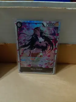 Bandai One Piece Nico Robin OP12-087 Legacy Master Foil SR Blocker 7000 - Image 1