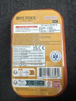 One Piece OP13 Mini Tin Vol 2 Mini Tin Factory Sealed New English - Image 2