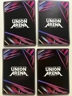 Union Arena TCG Genos (winner promo) UEPR/OPM-1-048 One Punch Man Lot of 4 - Image 2