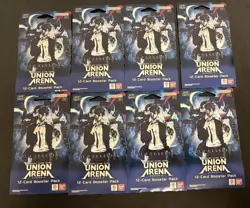 Union Arena Solo Leveling Sleeved Booster Pack English SEALED Lot of 8 - Image 1