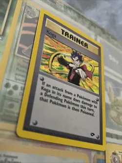 Pokemon TCG Koga Trainer Gym Challenge Holo Card 19/132 NM - Image 3
