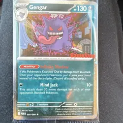 Gengar GameStop Pokemon TCG Promo Card 050/088 POR English - Image 1