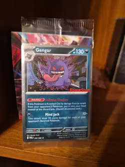 Pokemon Gengar GameStop Promo TCG Card 050/088 English 2026 - New / Sealed - Image 1