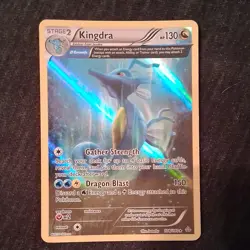 Pokemon Kingdra Stage 2 Rare Holo 108/160 XY Primal Clash 130 HP Dragon Card - Image 1