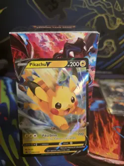 Pikachu V SWSH285 SWSH: Sword & Shield Promo Cards Holo - Image 1