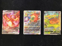 Charizard Promo 3-Card Lot (V, Vmax, Vstar) NM - Image 1