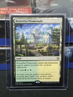 Bountiful Promenade MTG Battle for Baldurs Gate CLB Unplayed New Mint Card # 348 - Image 3