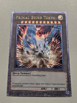 Nibiru, the Primal Being (UTR) Custom Yugioh Token Card Ultimate Rare Replica NM - Image 1