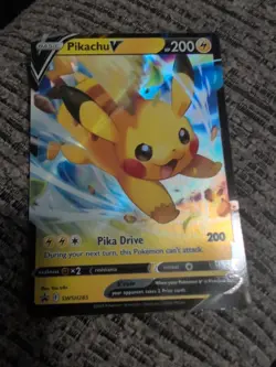 Pikachu V SWSH285 SWSH: Sword & Shield Promo Cards Holo - Image 1