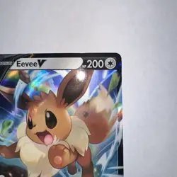 Pokemon Eevee V 108/159 Crown Zenith Ultra Rare Holo Card 2023 - Image 3