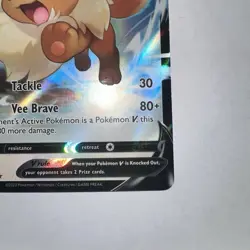 Pokemon Eevee V 108/159 Crown Zenith Ultra Rare Holo Card 2023 - Image 5