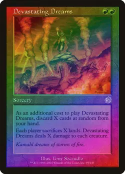 Devastating Dreams FOIL Torment PLD Red Rare MAGIC GATHERING CARD ABUGames - Image 1