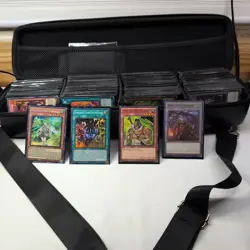 Yugioh 500+ Cards Bulk Lot Unsearched Mixed Sets Rarities Holographics Foils - Image 1