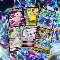 Pokemon Card Lot of 6 Ultra Rare V from Sword & Shield Era - Image 1