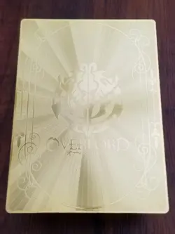 Albedo - Overlord - Goddess Story Gold Metal LSM Card - Image 2