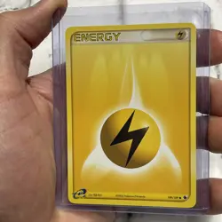 Pokemon Lightning Electric Energy EX Ruby & Sapphire 109/109 NM/MT E-Reader Card - Image 2